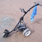 Motocaddy S3 - Aufgebaut Motocaddy S3 - Aufgebaut