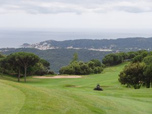 Golfplatz d'Aro - Blick von Abschlag 4