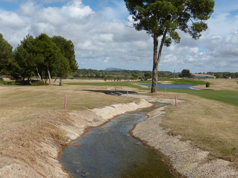 Golfplatz Maioris - Bahn 10