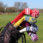 knitcap handgemachte Golfschlägerhauben